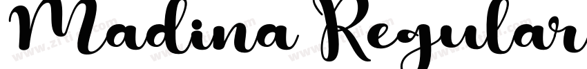 Madina Regular字体转换